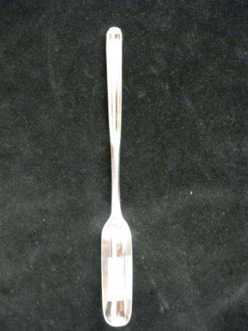 Appraisal: Georgian English Sterling Silver Marrow Scoop th century hallmarked long