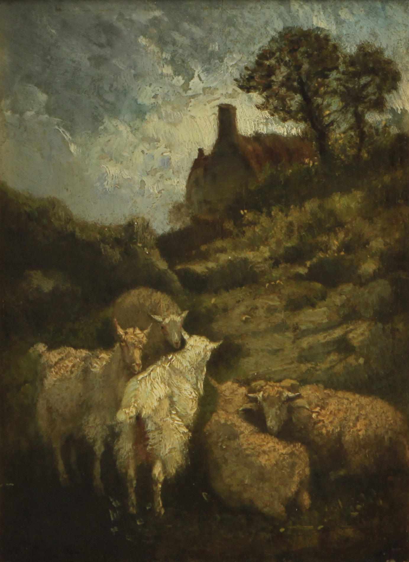 Appraisal: Circle of Constant Troyon French - Sheep and goats in