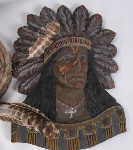 Appraisal: Group of Native American and Southwest Decorator items including pair