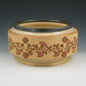 Appraisal: Taylor Tunnicliffe art pottery open jardiniere with stylized floral band