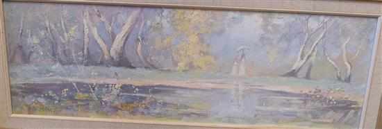 Appraisal: SYD MATHER AUTUMN LIGHT OIL ON BOARD