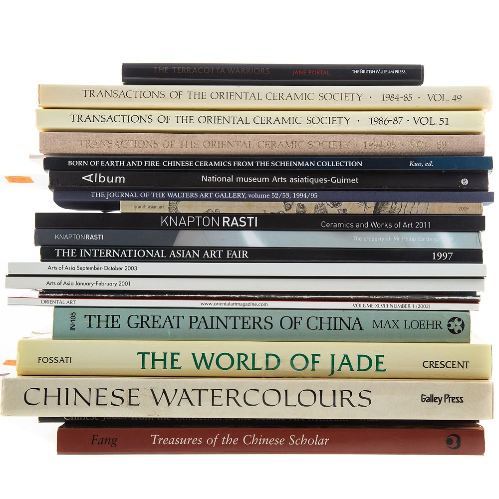 Appraisal: Assorted Books Periodicals On Asian Art Comprising about items hard