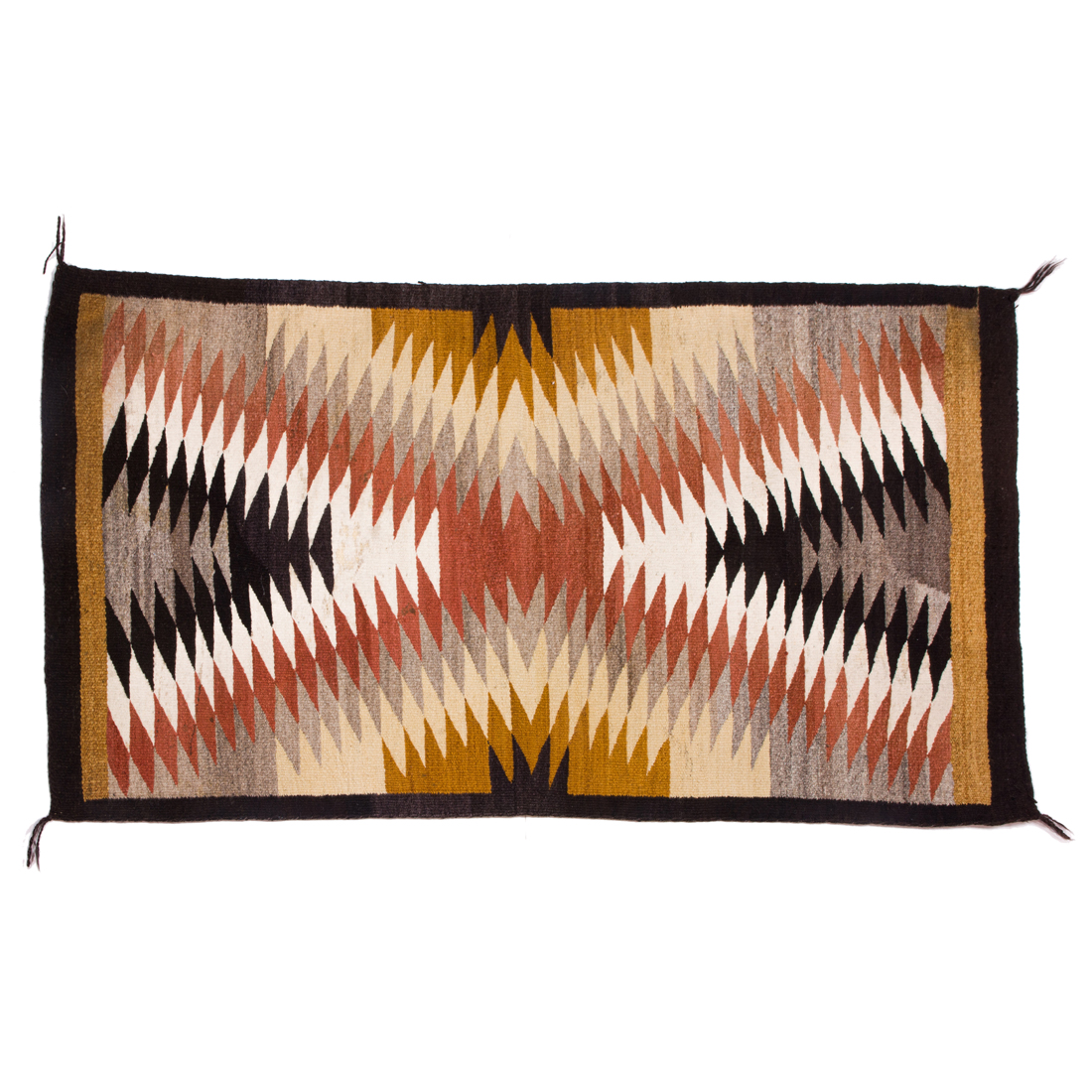 Appraisal: A NAVAJO BLANKET A Navajo blanket x