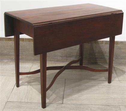 Appraisal: Mahogany pembroke table th century H in in W in