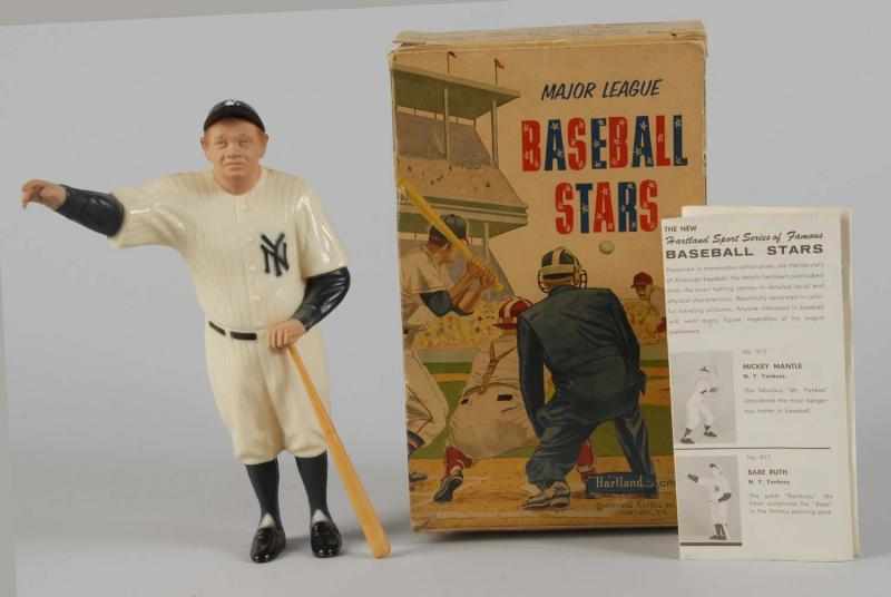 Appraisal: Plastic Hartland Babe Ruth Baseball Figure Description Figure is off