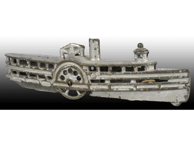 Appraisal: Cast Iron Steam Boat Pull Toy Description Made in the