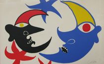 Appraisal: Alexander Calder American - Lithograph on paper signed in graphite