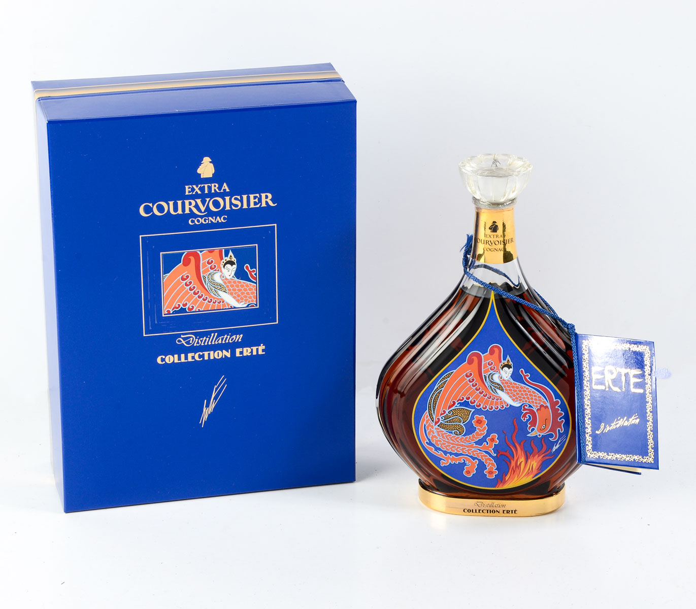 Appraisal: ERTE ''DISTILLATION'' COURVOISIER NO Sealed Romain 'Erte' de Tirtoff ''Distillation''