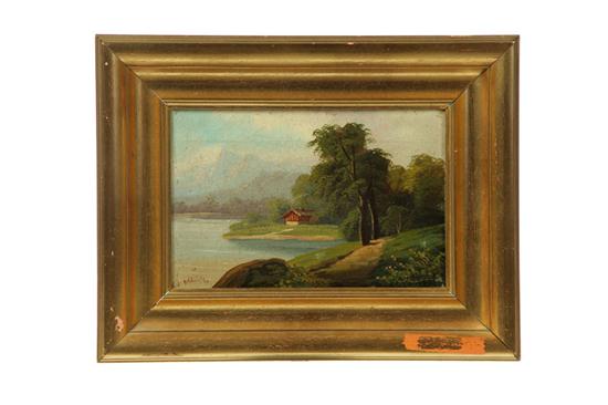 Appraisal: LANDSCAPE SIGNED ''A KONING'' EUROPEAN SCHOOL ND HALF- TH CENTURY