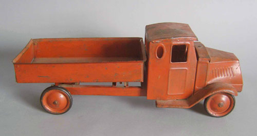 Appraisal: Pressed steel Mack truck early th c l