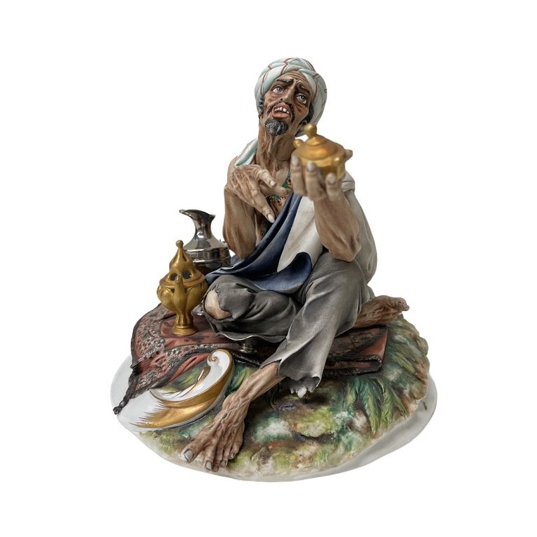 Appraisal: Capodimonte Porcelain Figure Capodimonte Porcelain Figure Measures inches high x