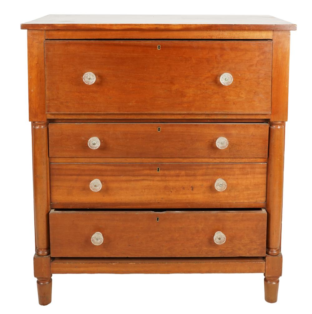 Appraisal: AMERICAN LATE CLASSICAL CHEST OF DRAWERS th century Condition the