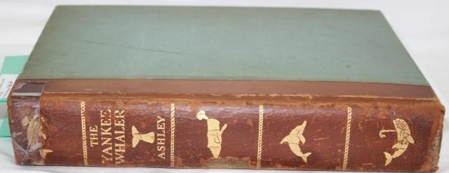 Appraisal: THE YANKEE WHALER BOOK BY CLIFFORD ASHLEY RIVERSIDE PRESS CAMBRIDGE