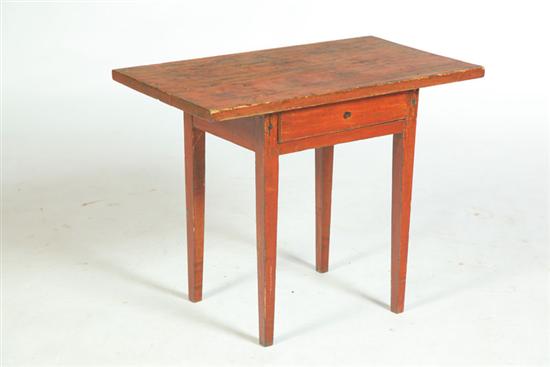 Appraisal: EARLY CHILD'S TABLE Probably New England early th century maple