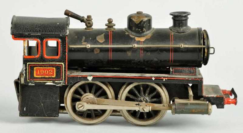 Appraisal: Bing O-Gauge No Live Steam Train Locomotive Description German Handpainted