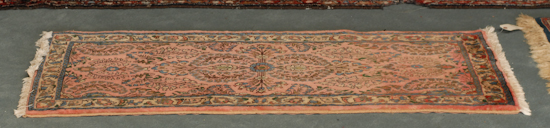 Appraisal: Persian Sarouk Runner ' x '