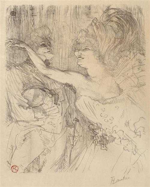 Appraisal: TOULOUSE-LAUTREC HENRI DE Albi - Malrom Guy et Mealy dans