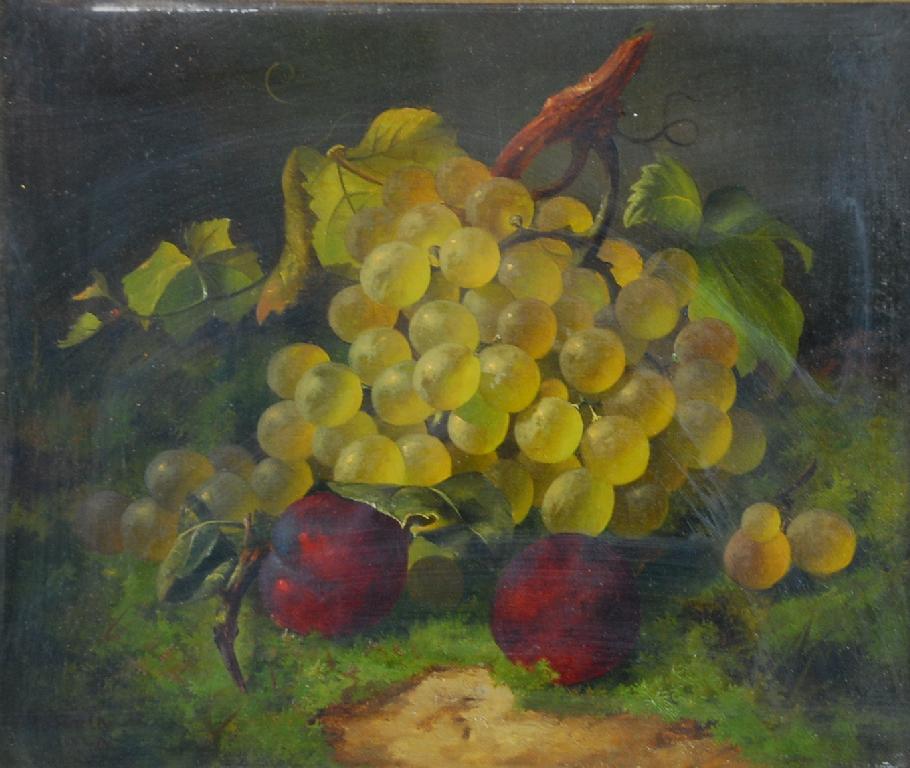 Appraisal: WILLIAM HARDING SMITH - OILPAINTING ON CANVAS Still life -