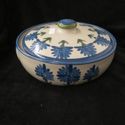 Appraisal: Louisville Stoneware Pottery Coveredround casserole