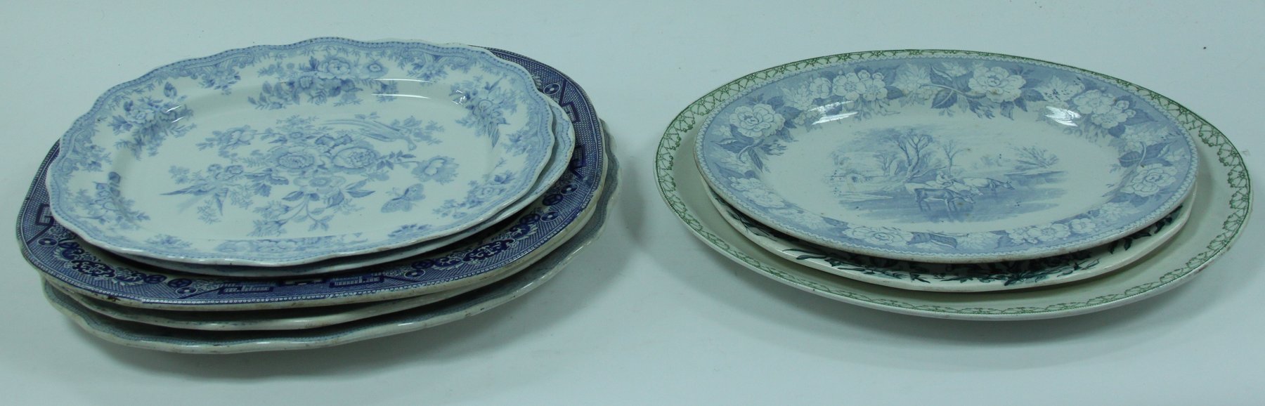 Appraisal: Sundry Willow pattern and other meat dishes