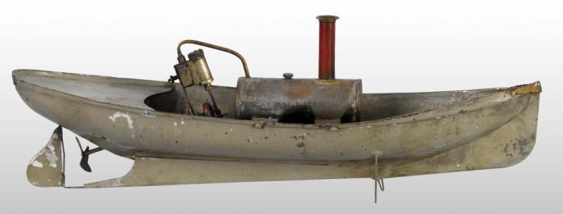 Appraisal: Weeden No Live Steam Launch Boat Toy Description American Original