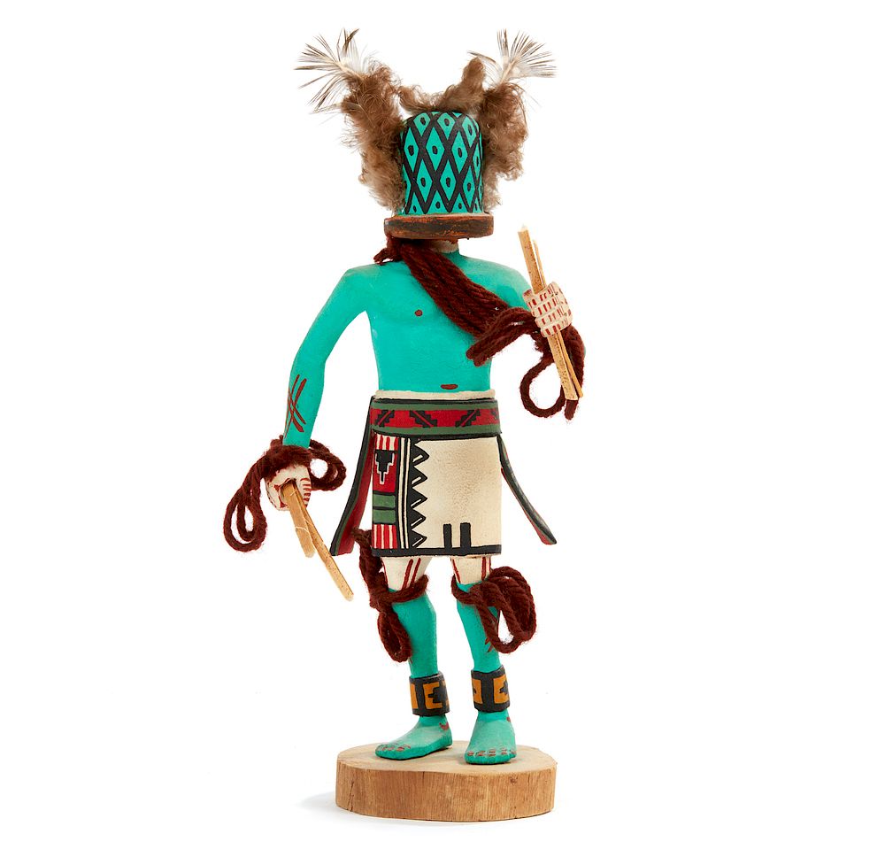 Appraisal: Cocklebur Kachina Pachok'china Robert Kayquoptewa Cocklebur Kachina Pachok'china by Robert