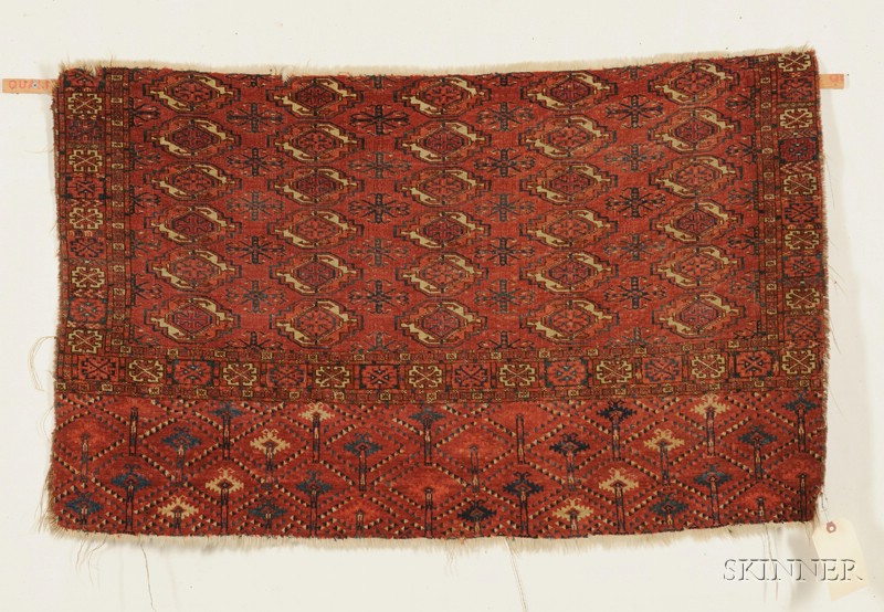 Appraisal: Tekke Chuval West Turkestan late th early th century main