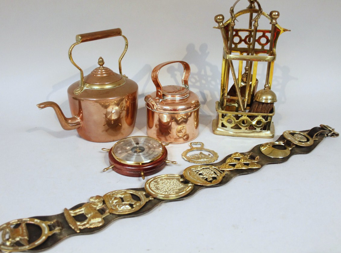 Appraisal: Various early thC and later metalware to include a copper