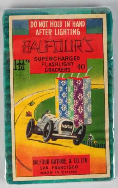 Appraisal: Balfours -Pack - Firecrackers Class Balfour Guthrie Co Ltd in