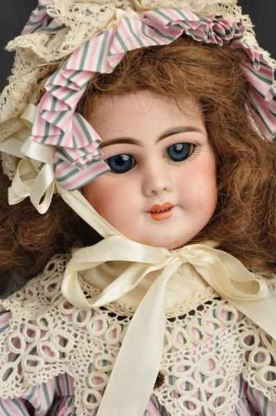 Appraisal: DEP French Market B b Child Doll Description Bisque socket