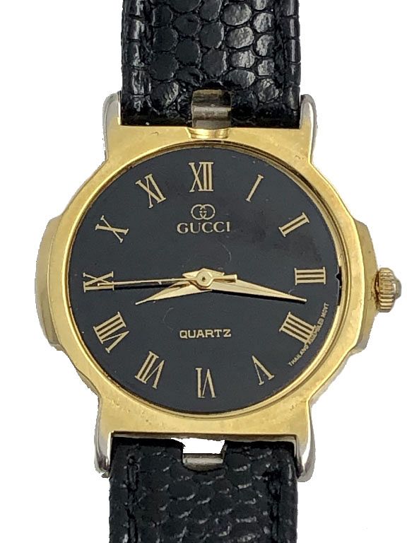 Appraisal: Gucci Wristwatch Quartz Watch Not running no crystal