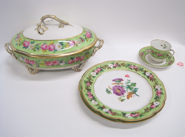 Appraisal: TYNDALE MITCHELL FINE CHINA SET pieces late th early th