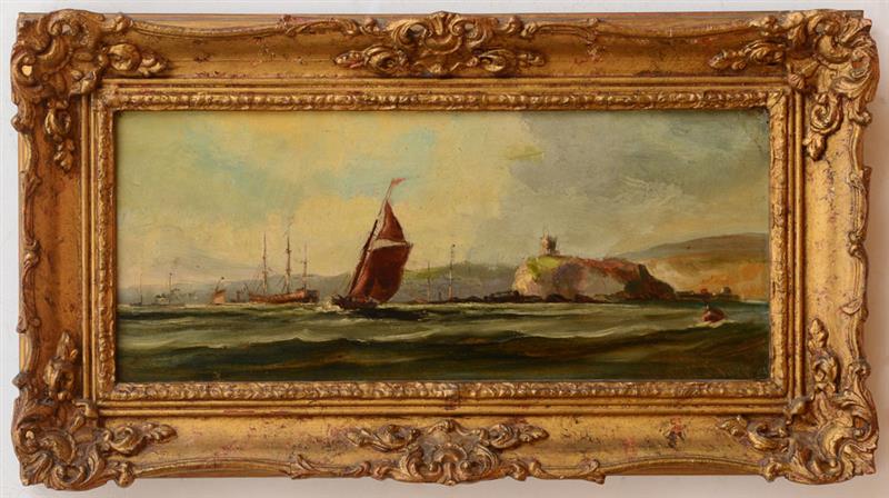 Appraisal: RICHARD SHORT - SEASCAPE Oil on canvas signed 'Richard Short'