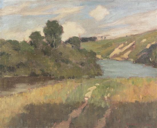 Appraisal: Sale Lot Frederick Carl Frieseke American - Shiawassee River at