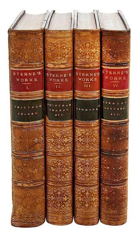 Appraisal: The Works of Laurence Sterne in four volumes London Bickers