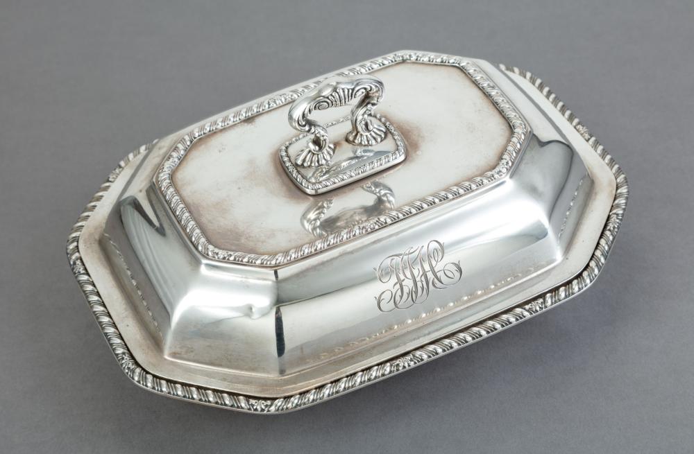 Appraisal: Gorham Sterling Silver Covered Entr e Dish pattern A date