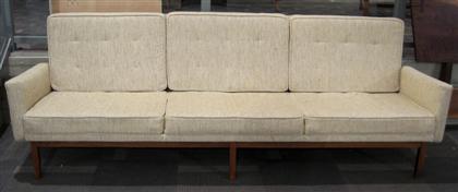 Appraisal: Florence Knoll Parallel Bar System sofa florence knoll b Attached