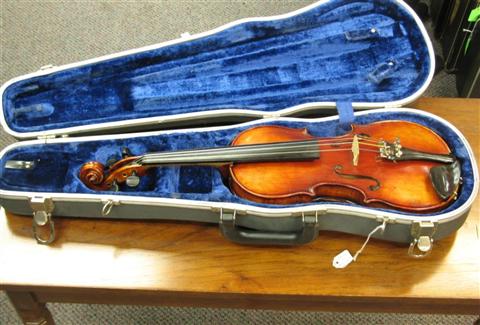 Appraisal: LEWIS VIOLA in case with bow Provenance Gordon Keller Music