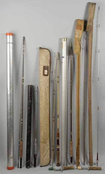 Appraisal: Lot of Fishing Poles in Original Cases Condition Very Good