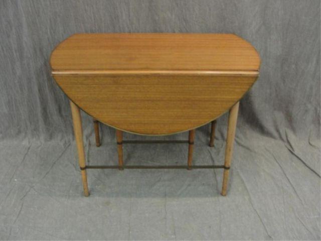 Appraisal: PAUL McCOBB Midcentury Drop Leaf Dining Table together with cane