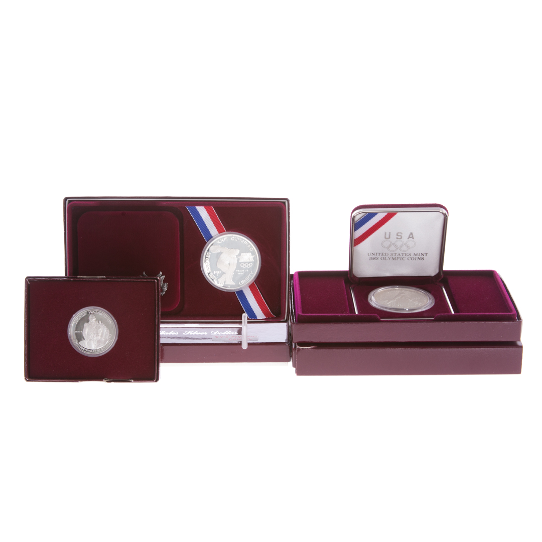 Appraisal: US Olympic Commemoratives A lot of US Olympic commemorative proof