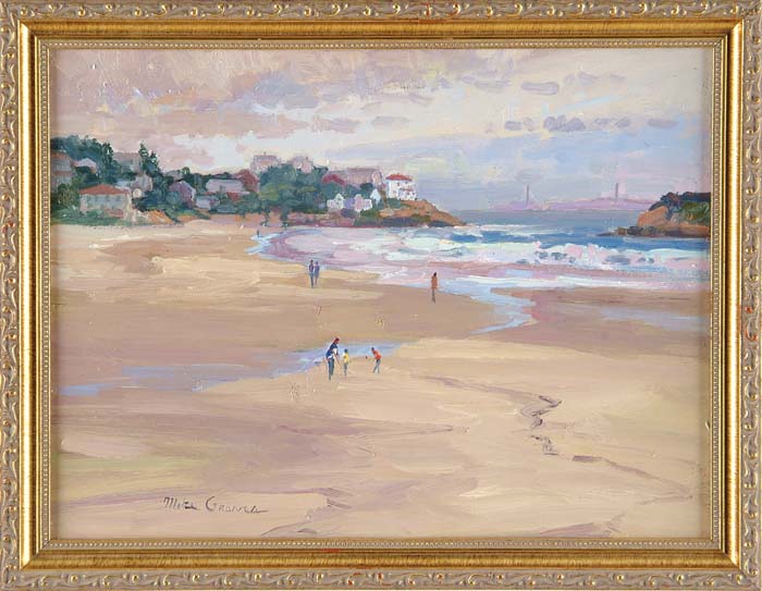 Appraisal: MIKE GRAVES American th Century GOOD HARBOR BEACH GLOUCESTER Oil