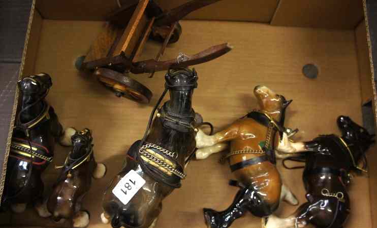 Appraisal: A collection of Melba Ware Horses varying sizes one with