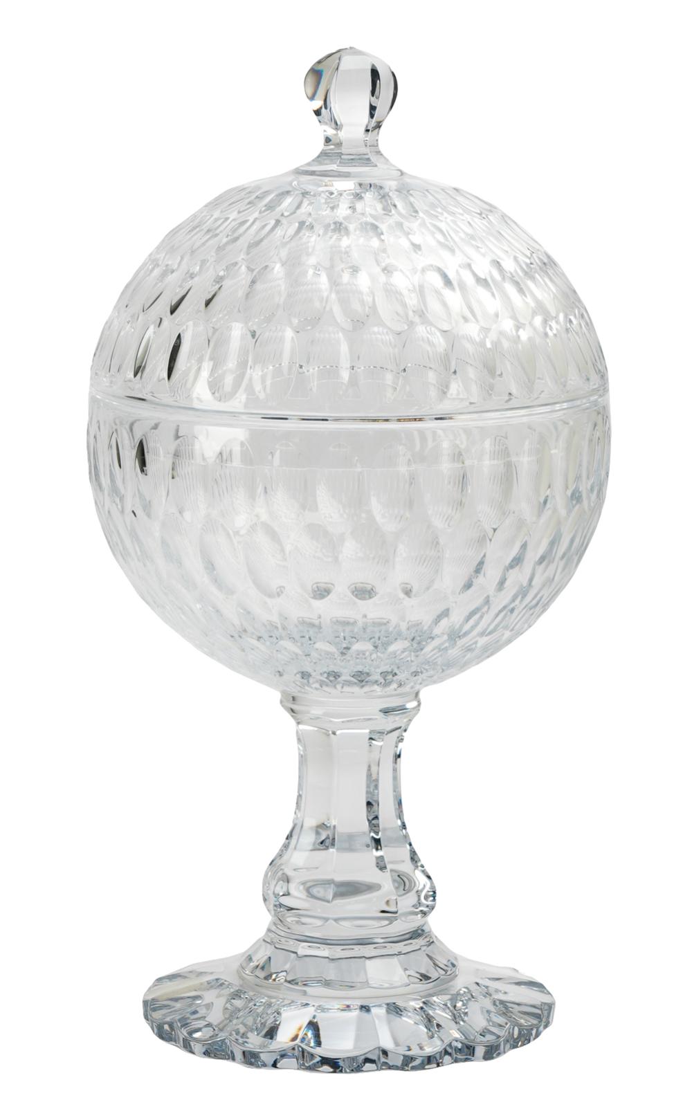 Appraisal: WILLIAM YEOWARD CUT CRYSTAL CENTER BOWLsigned to underside inches diameter