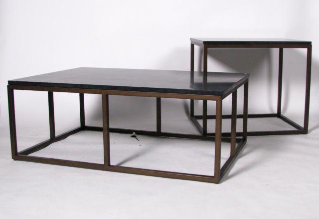 Appraisal: Set of Ralph Lauren Studio end and cocktail tables including