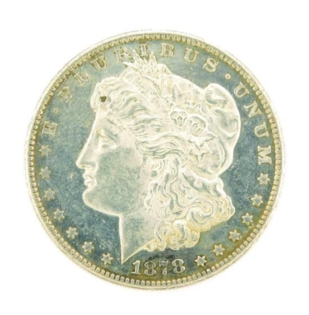 Appraisal: COIN -S Morgan silver dollar choice AU and Prooflike