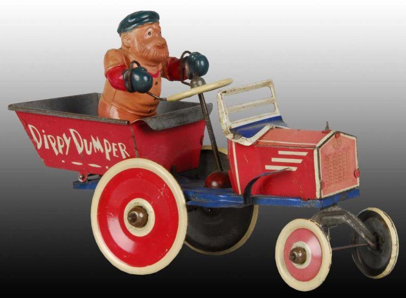 Appraisal: Marx Tin Wind-Up Brutus Dippy Dumper Toy Description Wind-up working