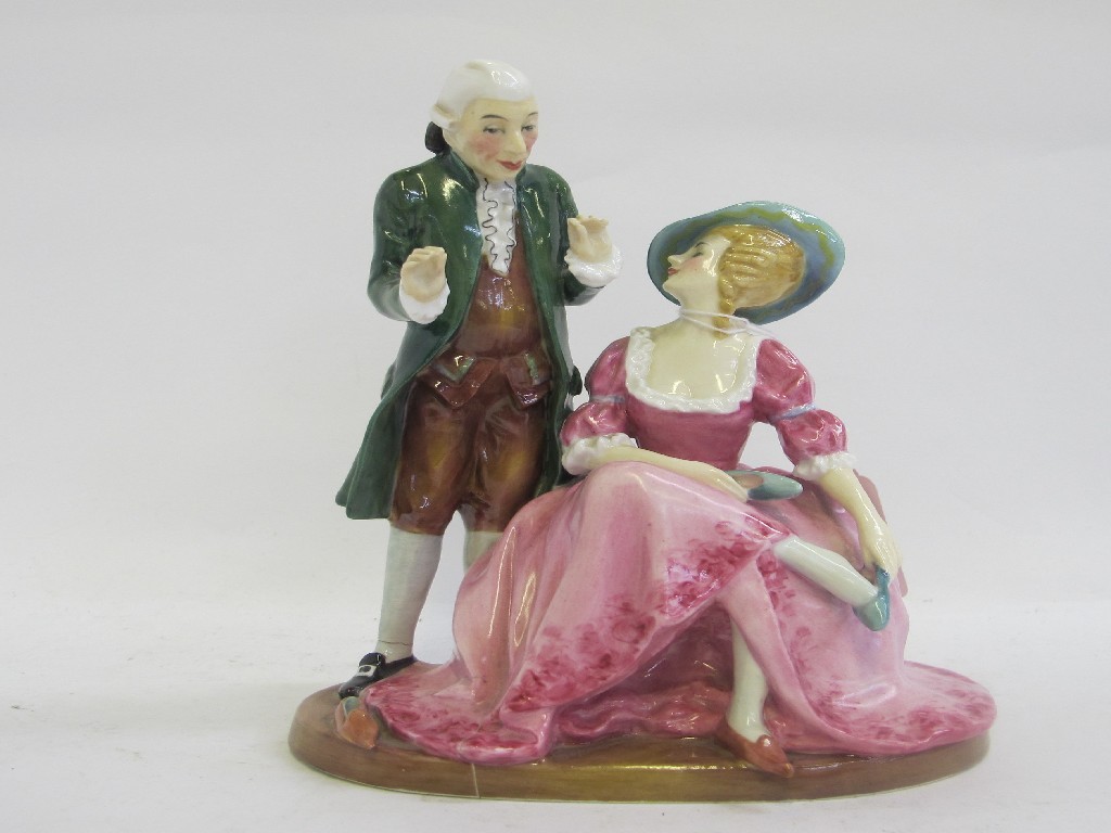 Appraisal: Royal Doulton figure The Court Shoemaker HN def