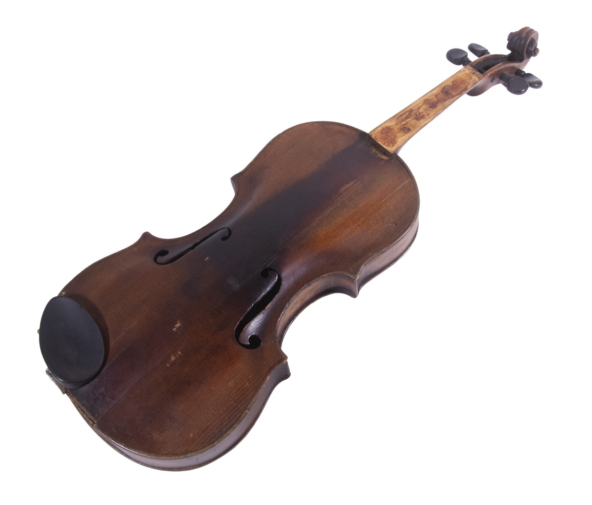 Appraisal: TH C GERMAN VIOLIN WITH LABEL FOR DAVID TECHLER ROME