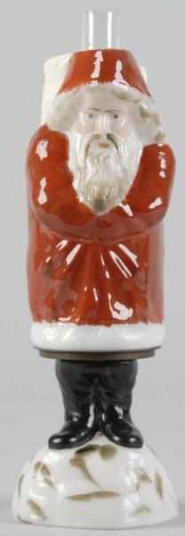 Appraisal: Father Christmas Oil Lamp Description Patent date February This is